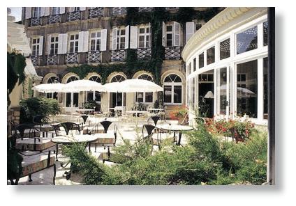 Patio of Hotel St. Louis